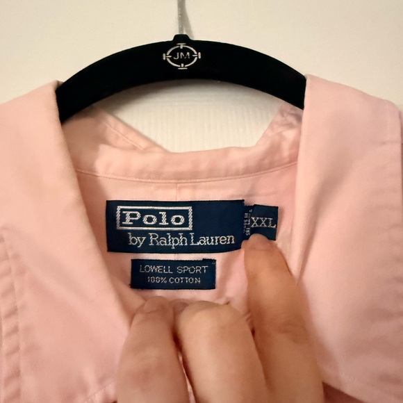 Ralph Lauren Men's Light Pink Button Down Shirt - Picture 4 of 4